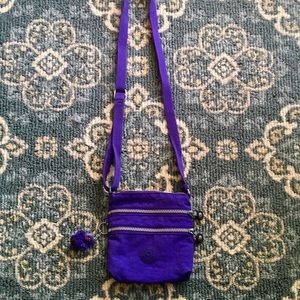🌙Kipling Purple Alvar XS Crossbody Bag